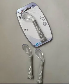قاشق سرسیلیکونی سرکج کودک